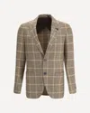 Lardini Single-breasted Blazer In Neutral