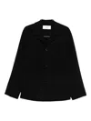 Lardini Single-breasted Coat In Black
