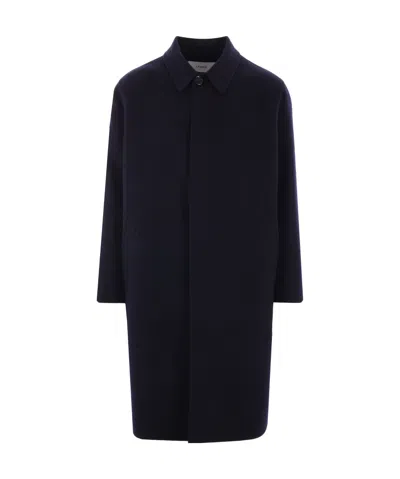 Lardini Single-breasted Coat In Black
