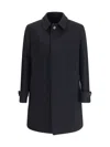 Lardini Trench Coats In Blue