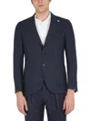 Lardini Single-breasted Jacket In Black