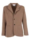 Lardini Single-breasted Jacket In Black