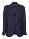 Lardini Single-breasted Jacket In Multicolor