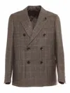 Lardini Special Line Drop 7 Reg Man Jacket In Multicolor