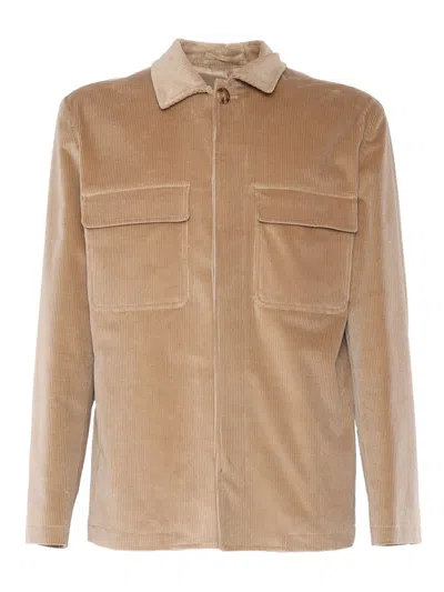 Lardini Single-breasted Jacket In Multicolor