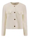 Lardini Single-breasted Jacket In Neutral