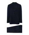 Lardini Single-breasted Suit In Blue