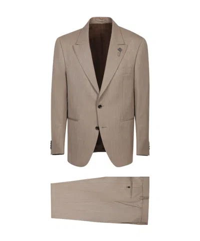 LARDINI LARDINI SINGLE BREASTED TWO-PIECE SUIT