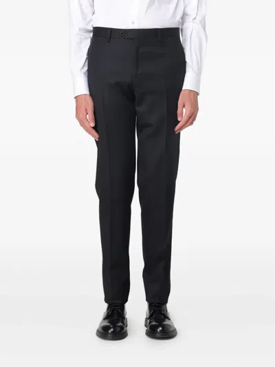 Lardini Single-breasted Suit In Black