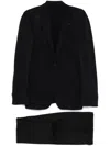 Lardini Single-breasted Suit In Blue