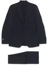 Lardini Single-breasted Suit In Blue