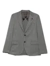 Lardini Single-breasted Suit In Gray
