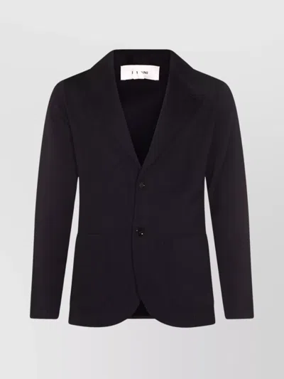 LARDINI SINGLE-BREASTED SUIT JACKET WITH NOTCH LAPEL