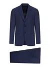Lardini Single-breasted Tailored Suit In Blue