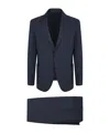 Lardini Single Breasted Two-piece Tailored Suit In Blue