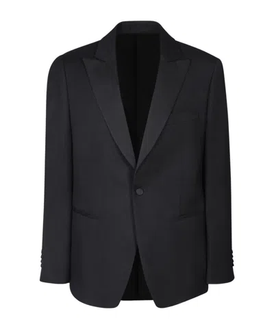 LARDINI LARDINI SINGLE-BREASTED TAILORED BLAZER