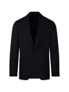 Lardini Single-breasted Blazer In Black
