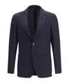 Lardini Single-breasted Blazer In Blue