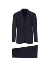 Lardini Single-breasted Tailored Suit In Blue