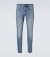 Lardini Slim Jeans In Blue