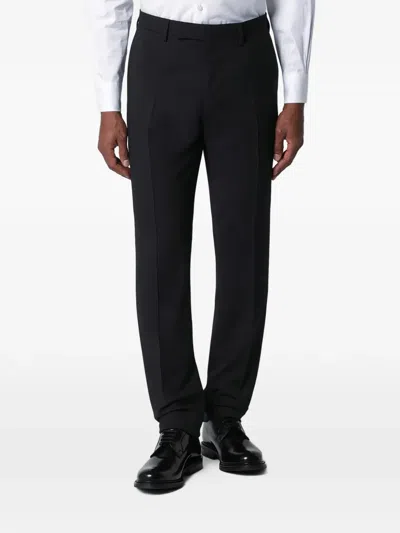 Lardini Slim Single-breasted Suit In Black