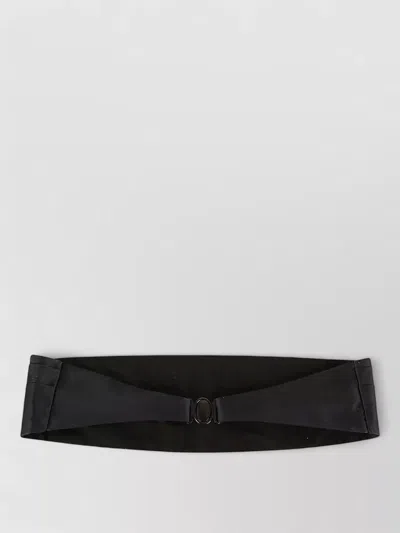 Lardini Smoking Belt Adjustable Fit Wide Band In Black