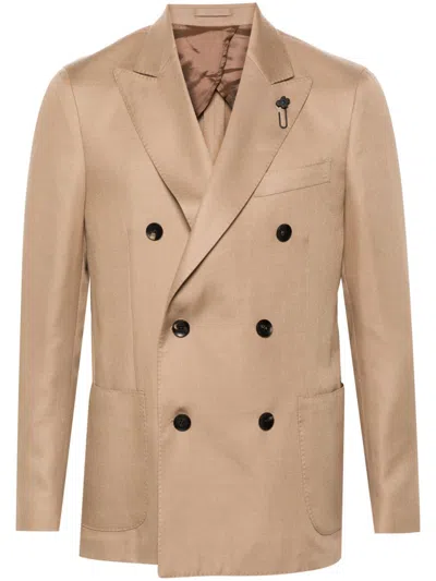 Lardini Special Blazer In Brown