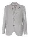 Lardini Cashmere Jacket In Multi