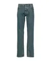 Lardini Straight Jeans In Green