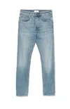 Lardini Straight Leg Denim Pants In Blue