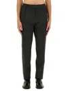 Lardini Straight Leg Trousers With Belt Loops