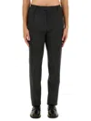 Lardini Tailored Trousers In Charcoal