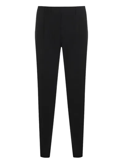 Lardini Straight-leg Trousers In Black