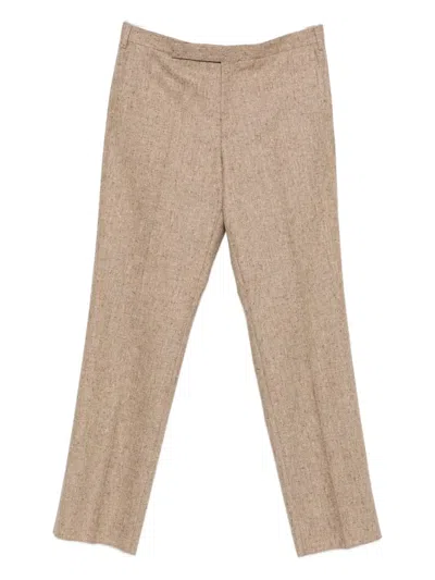Lardini Straight-leg Trousers In Neutral