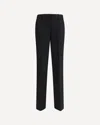 Lardini Wool Straight-leg Trousers In Black