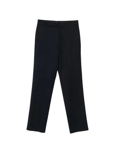 Lardini Straight-leg Tailored Trousers In Black