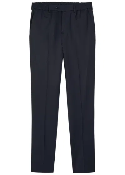 Lardini Straight-leg Trousers In Navy