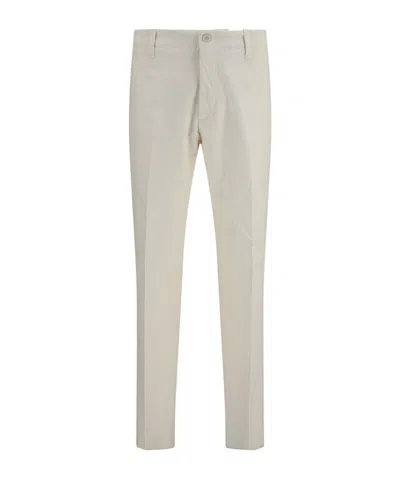 Lardini Straight-leg Trousers In White