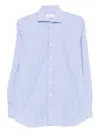 Lardini Striped Cotton Shirt In Multi