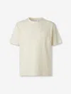 Lardini Striped Pocketed T-shirt In Yellow