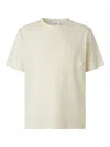 Lardini Striped Pocketed T-shirt In Yellow