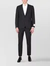 Lardini Striped Suit Notched Lapels