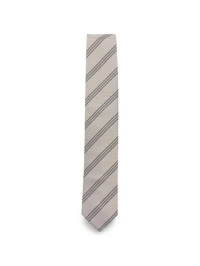 Lardini Striped-pattern Tie In Multi