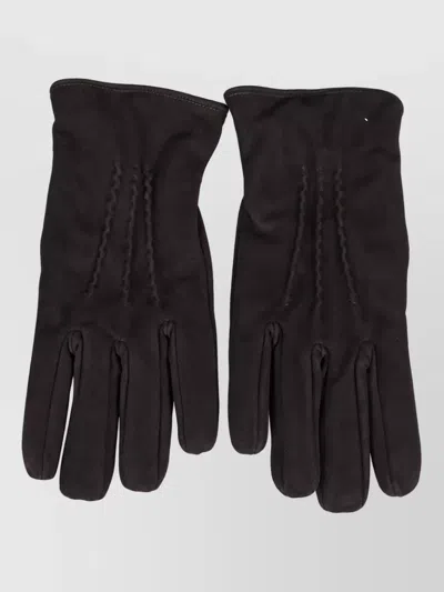 Lardini Suede Leather Gloves