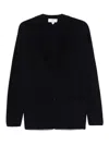 Lardini Knitted Blazer In Negro