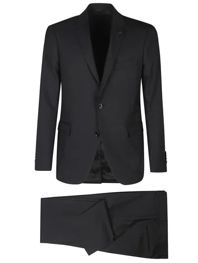 Lardini Suit In Black