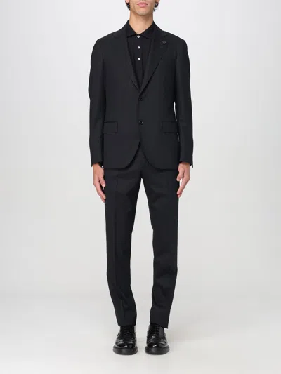 Lardini Suit  Men Color Black