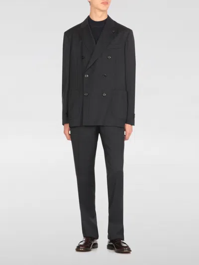 Lardini Abito  Uomo Colore Blue In Black