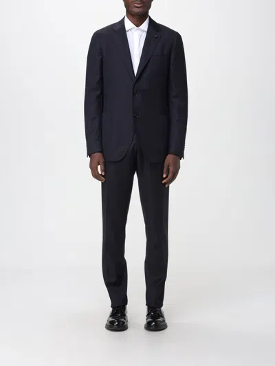 Lardini Suit  Men Color Multicolor In Black