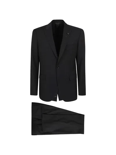Lardini Suit Men In Blue